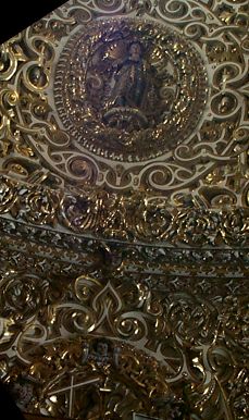 Detail of the Capilla del Rosario